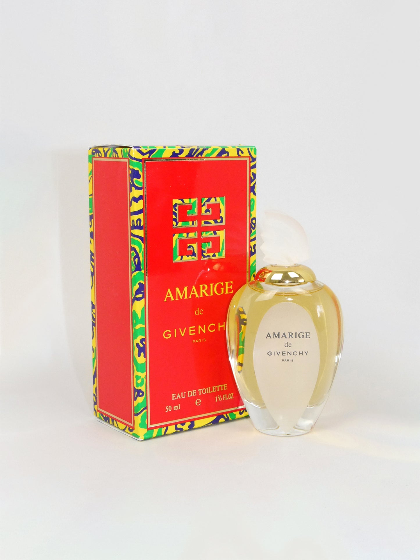 GIVENCHY Amarige (1991) 50 ml Eau de Toilette EdT Splash Vintage Perfume Parfum