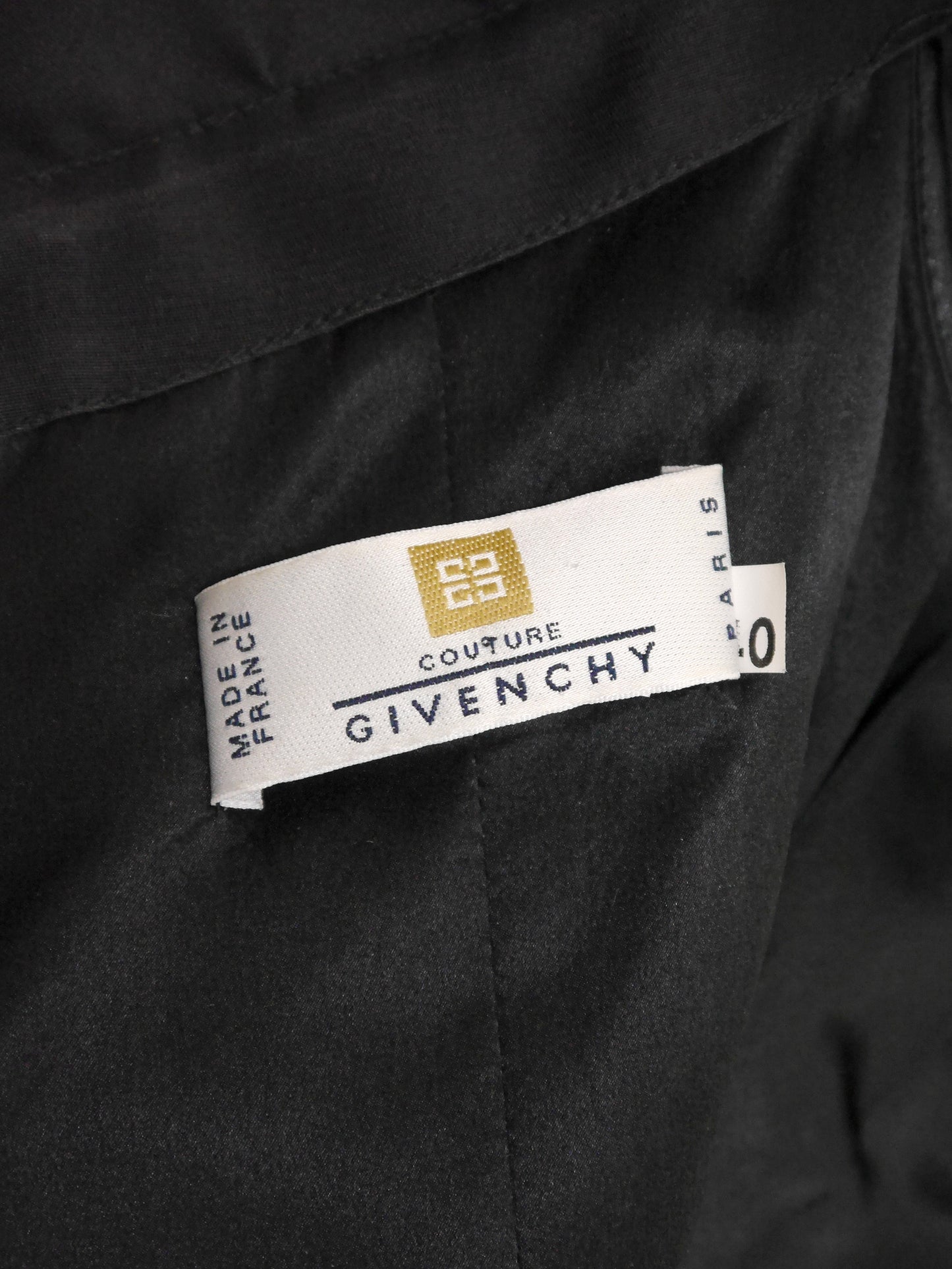 GIVENCHY COUTURE by Alexander McQueen Fall 1999 Silk Dress Runway Look 33 Size M
