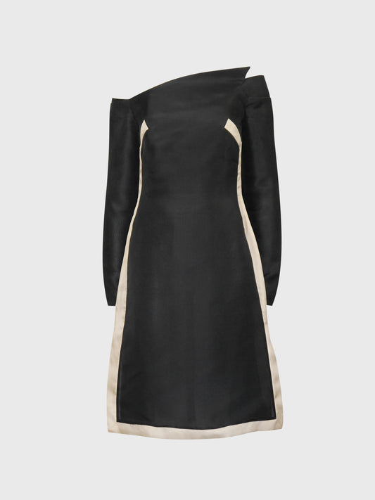 GIVENCHY COUTURE by Alexander McQueen Fall 1999 Silk Dress Size M