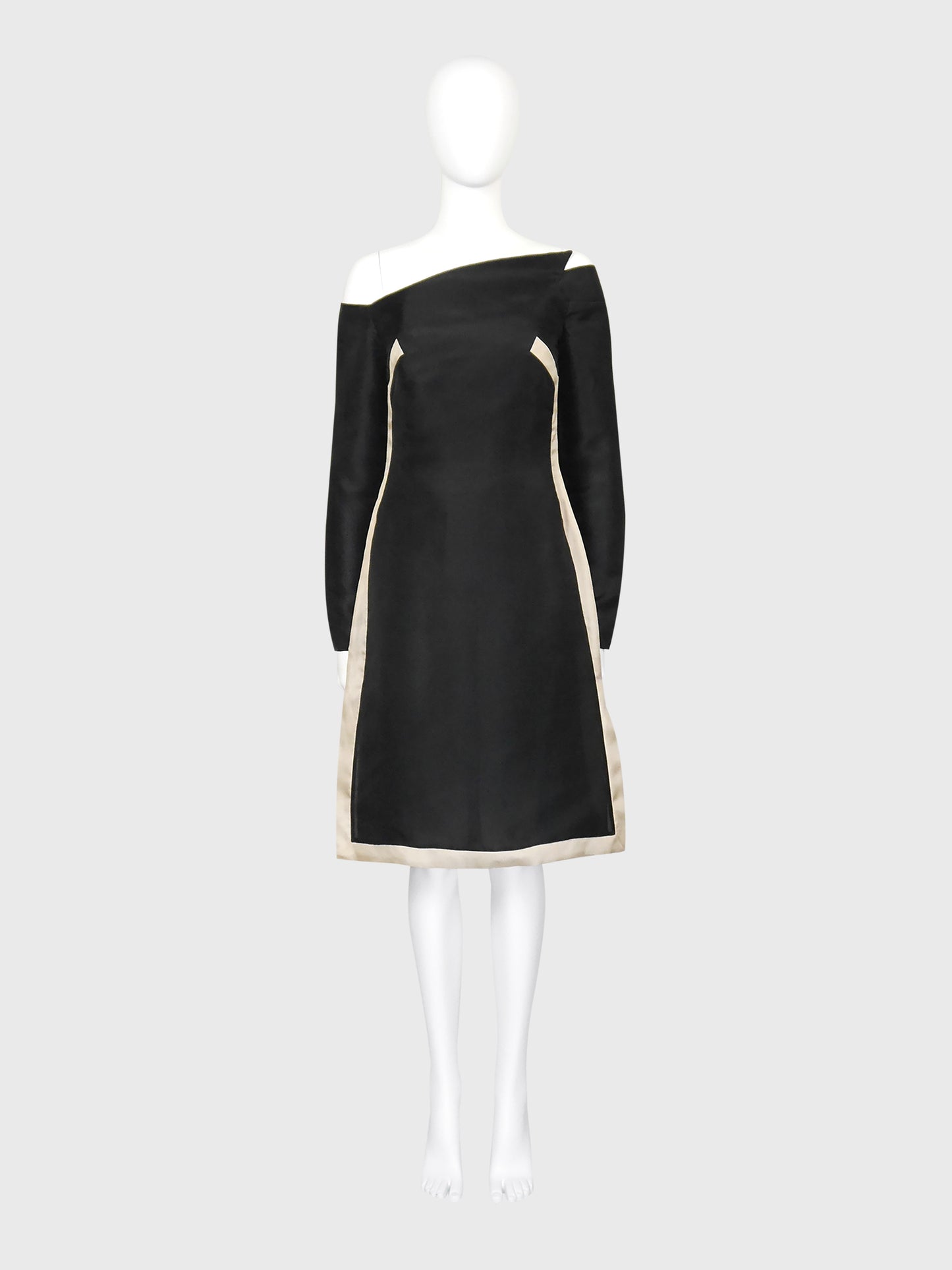GIVENCHY COUTURE by Alexander McQueen Fall 1999 Silk Dress Size M