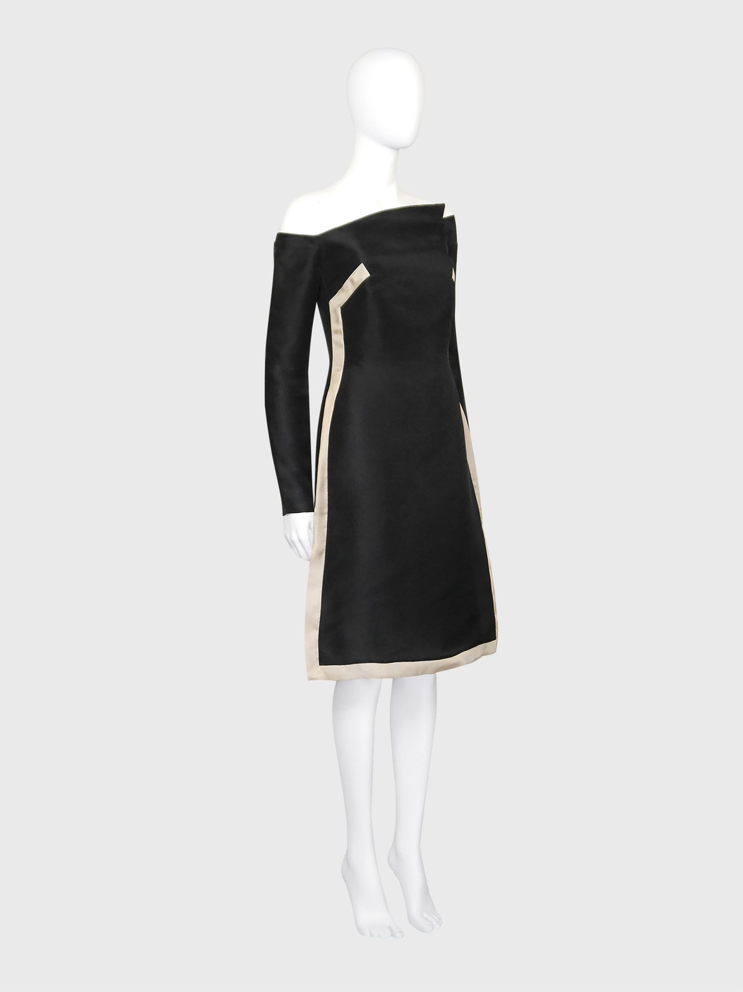 GIVENCHY COUTURE by Alexander McQueen Fall 1999 Silk Dress Size M