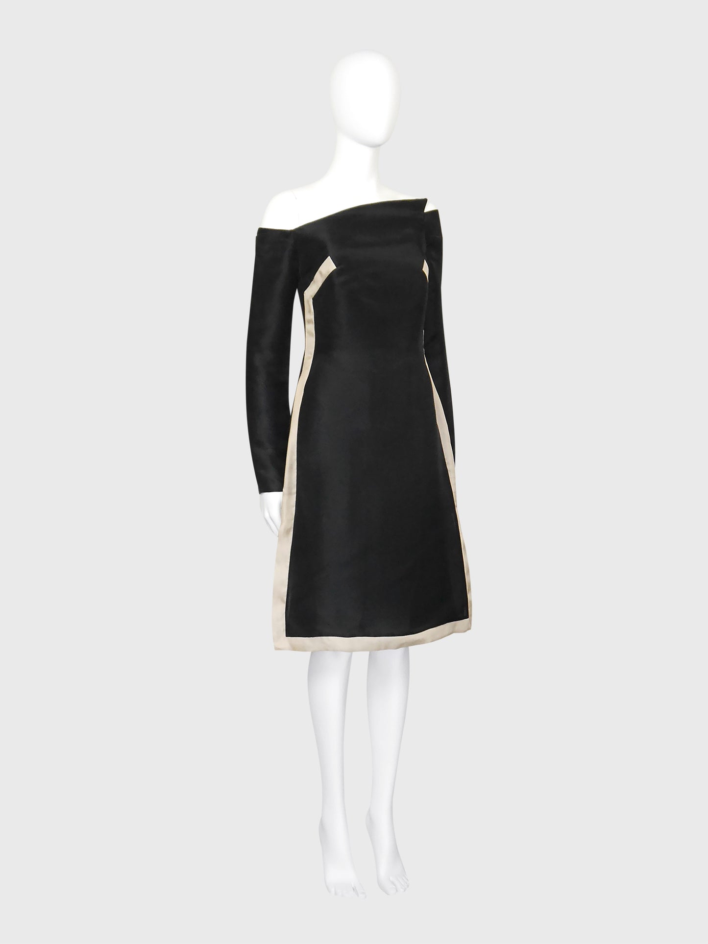 GIVENCHY COUTURE by Alexander McQueen Fall 1999 Silk Dress Size M
