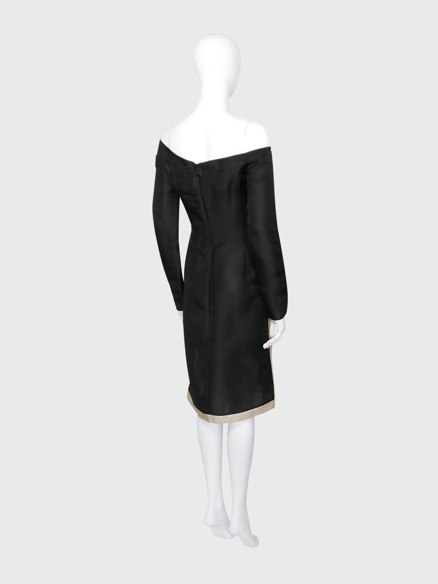 GIVENCHY COUTURE by Alexander McQueen Fall 1999 Silk Dress Size M