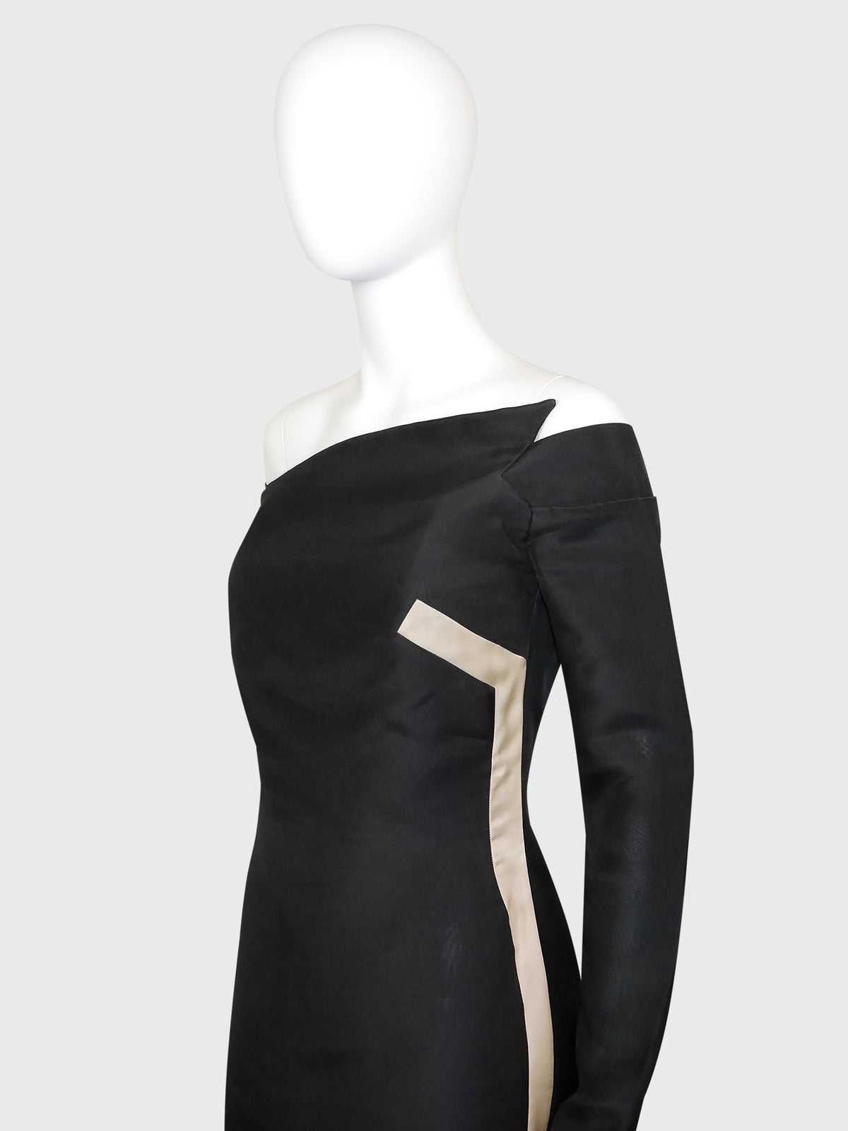 GIVENCHY COUTURE by Alexander McQueen Fall 1999 Silk Dress Size M