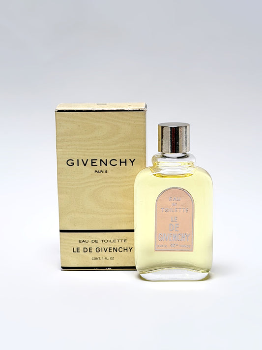 GIVENCHY Le Dé (1957) 30 ml Eau de Toilette w/ Box 1970s Vintage Perfume Discontinued Rare