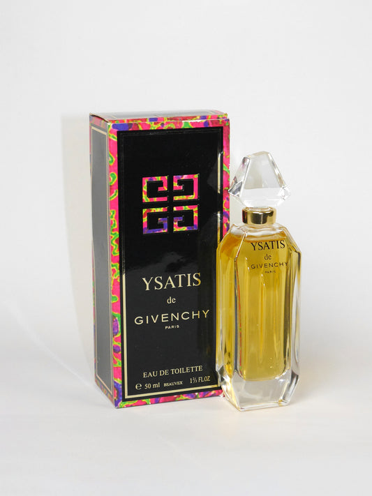 GIVENCHY Ysatis (1984) 50 ml Eau de Toilette EdT Splash 1990s Vintage Perfume Parfum