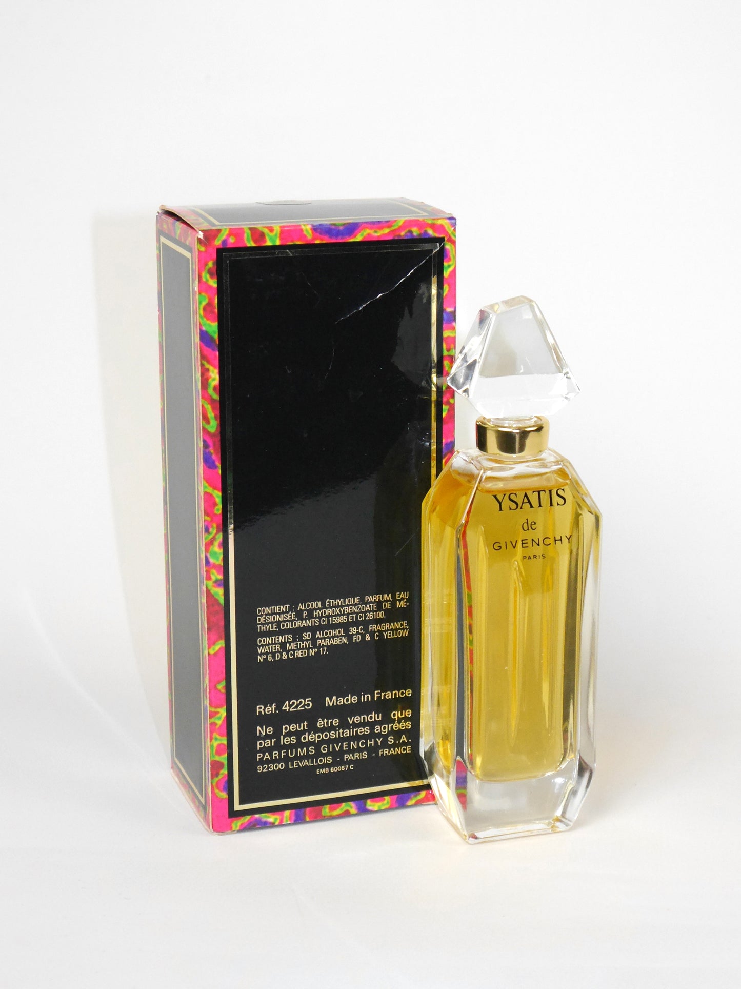 GIVENCHY Ysatis (1984) 50 ml Eau de Toilette EdT Splash 1990s Vintage Perfume Parfum