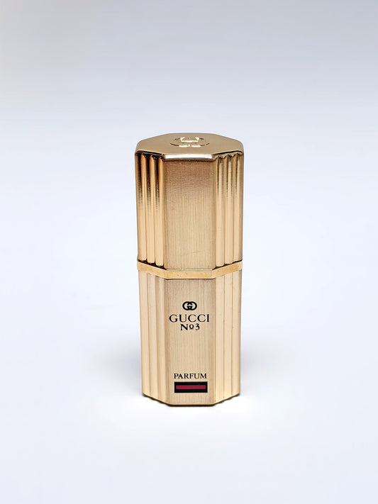 GUCCI No 3 (1985) 8 ml Extrait de Parfum Spray w/ Box 1980s Vintage Perfume Discontinued