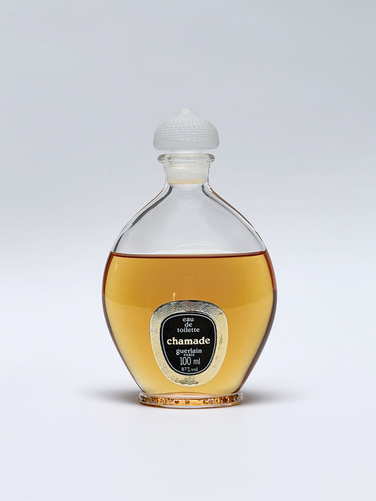 GUERLAIN Chamade (1969) 100 ml Eau de Toilette Splash 1980s Vintage Perfume Parfum