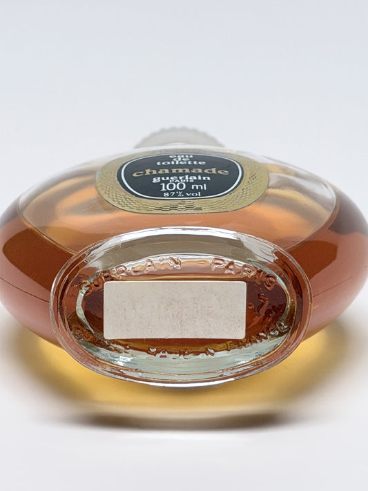 GUERLAIN Chamade (1969) 100 ml Eau de Toilette Splash 1980s Vintage Perfume Parfum