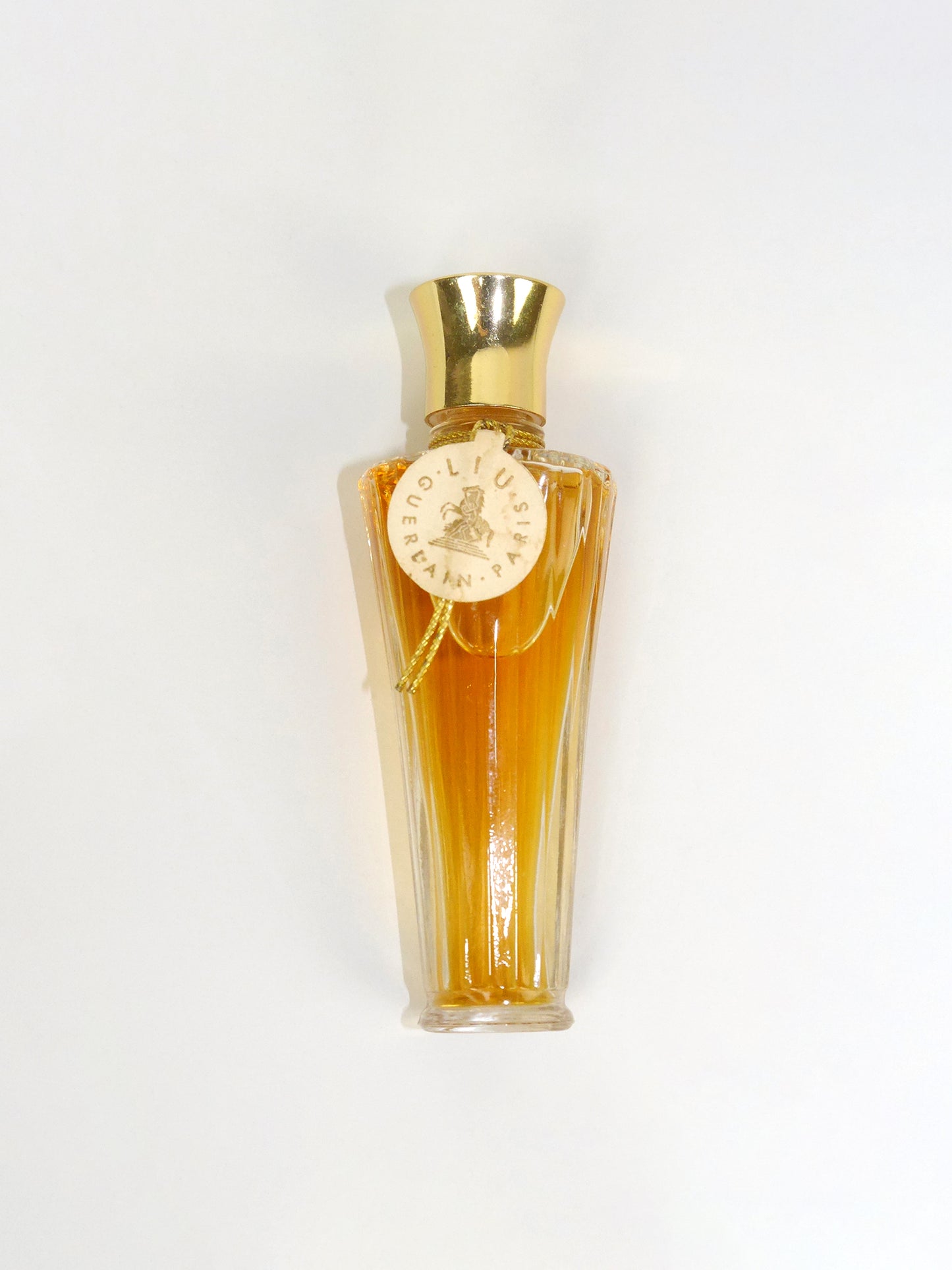 GUERLAIN Liu (1929) 7 ml Extrait de Parfum Perfume 1960s 1970s Vintage Umbrella Bottle