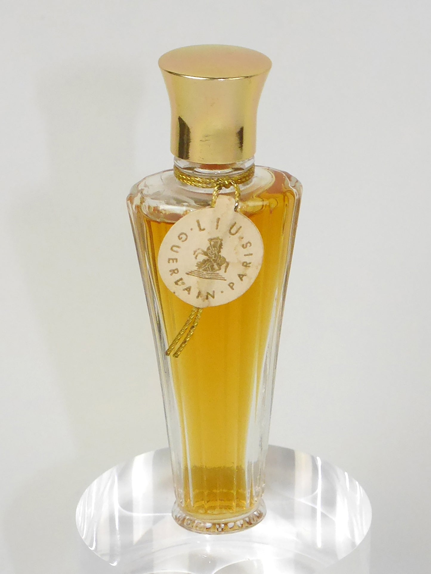 GUERLAIN Liu (1929) 7 ml Extrait de Parfum Perfume 1960s 1970s Vintage Umbrella Bottle