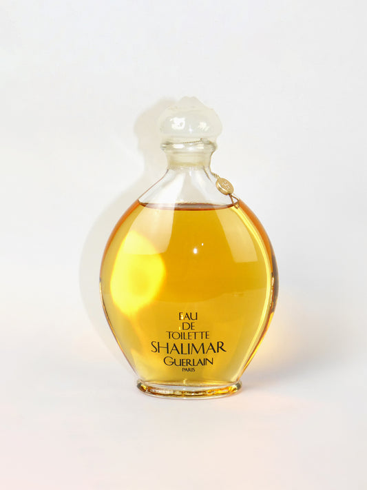 GUERLAIN Shalimar (1925) 250 ml Eau de Toilette EdT Splash 1980s 1990s Vintage Perfume Parfum