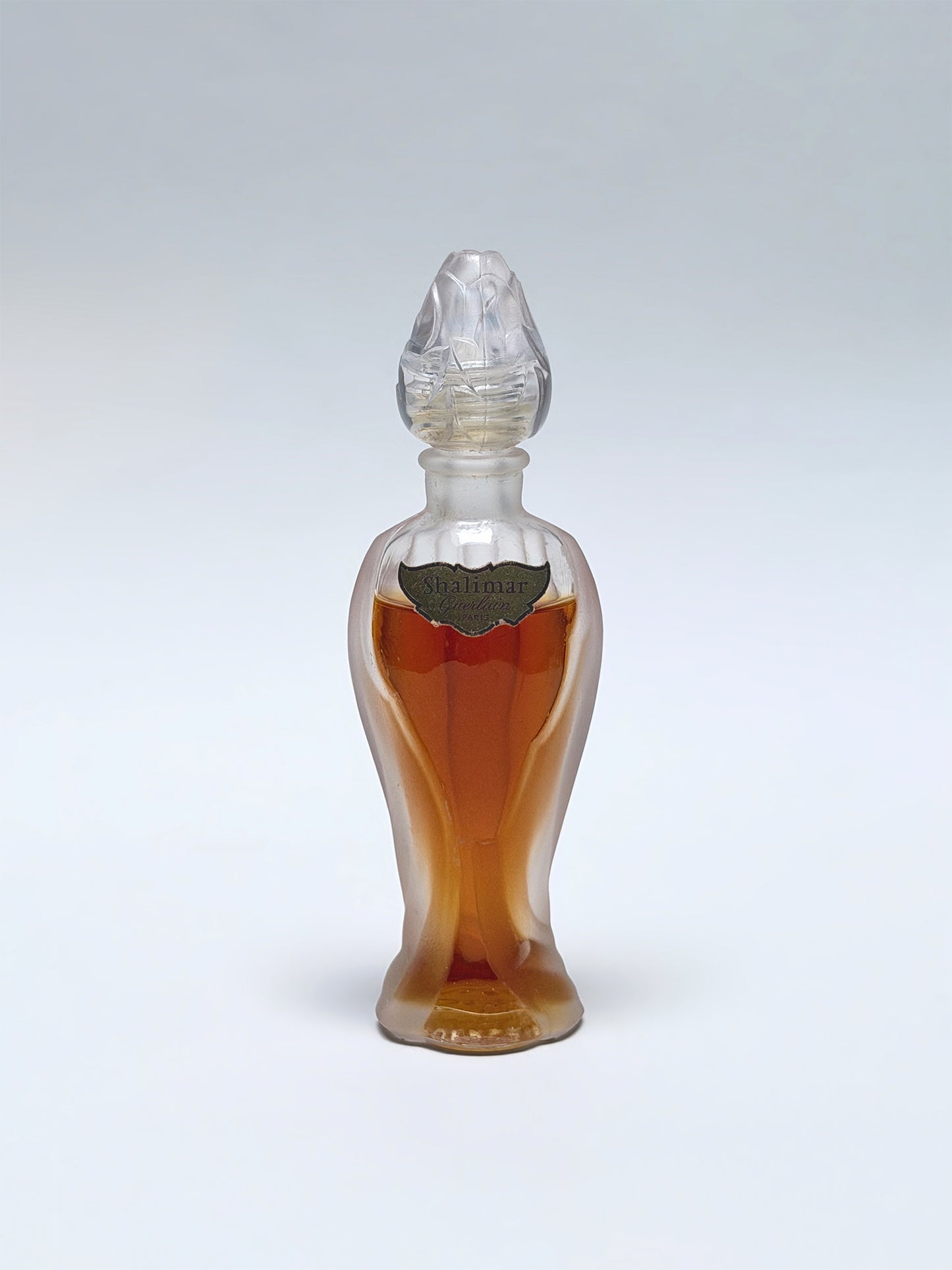 GUERLAIN Shalimar (1925) 15 ml Extrait de Parfum Amphora Bottle 1970s Vintage Perfume