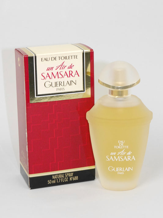 GUERLAIN Un Air de Samsara (1995) 50 ml Eau de Toilette EdT Natural Spray 1990s Vintage Perfume Parfum