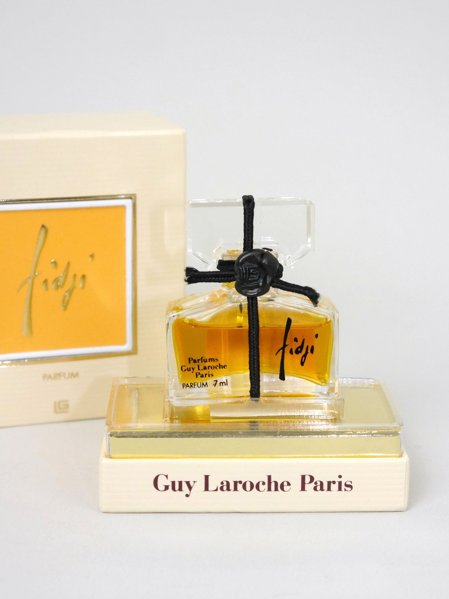GUY LAROCHE Fidji (1966) 7 ml Extrait de Parfum 1980s Vintage Perfume Sealed w/ Box