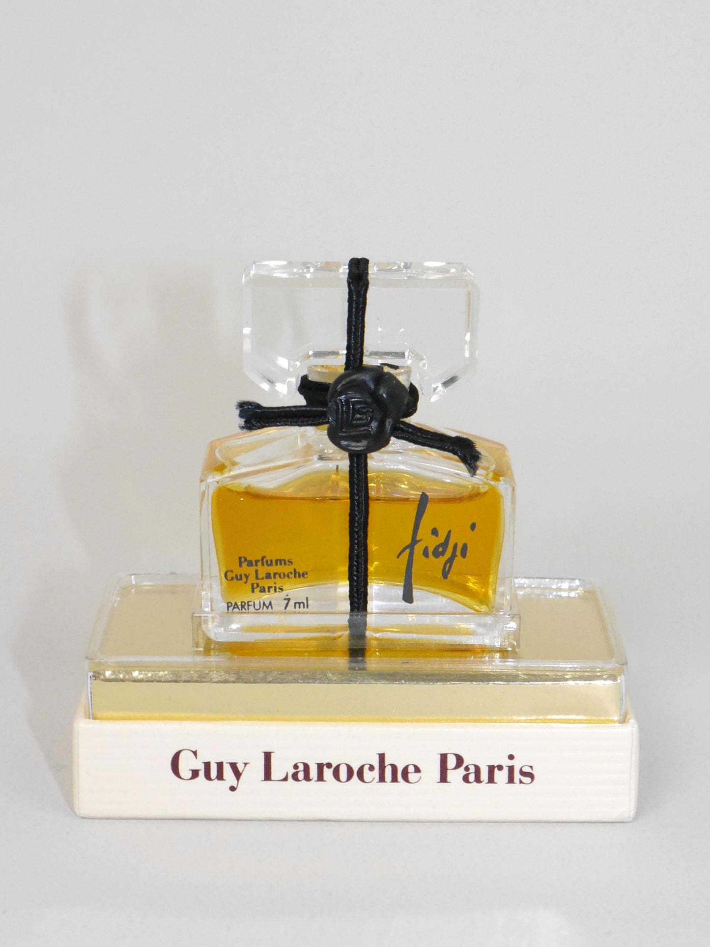 GUY LAROCHE Fidji (1966) 7 ml Extrait de Parfum 1980s Vintage Perfume Sealed w/ Box