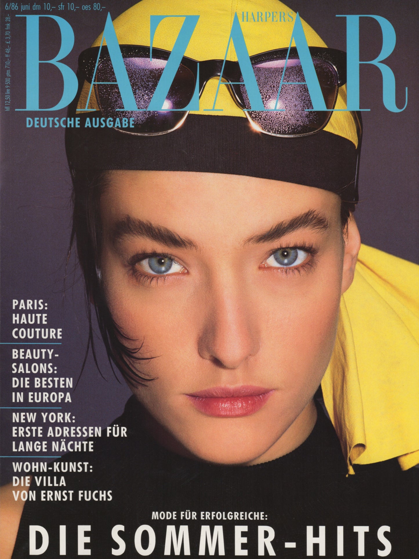 HARPER'S BAZAAR GERMANY June 1986