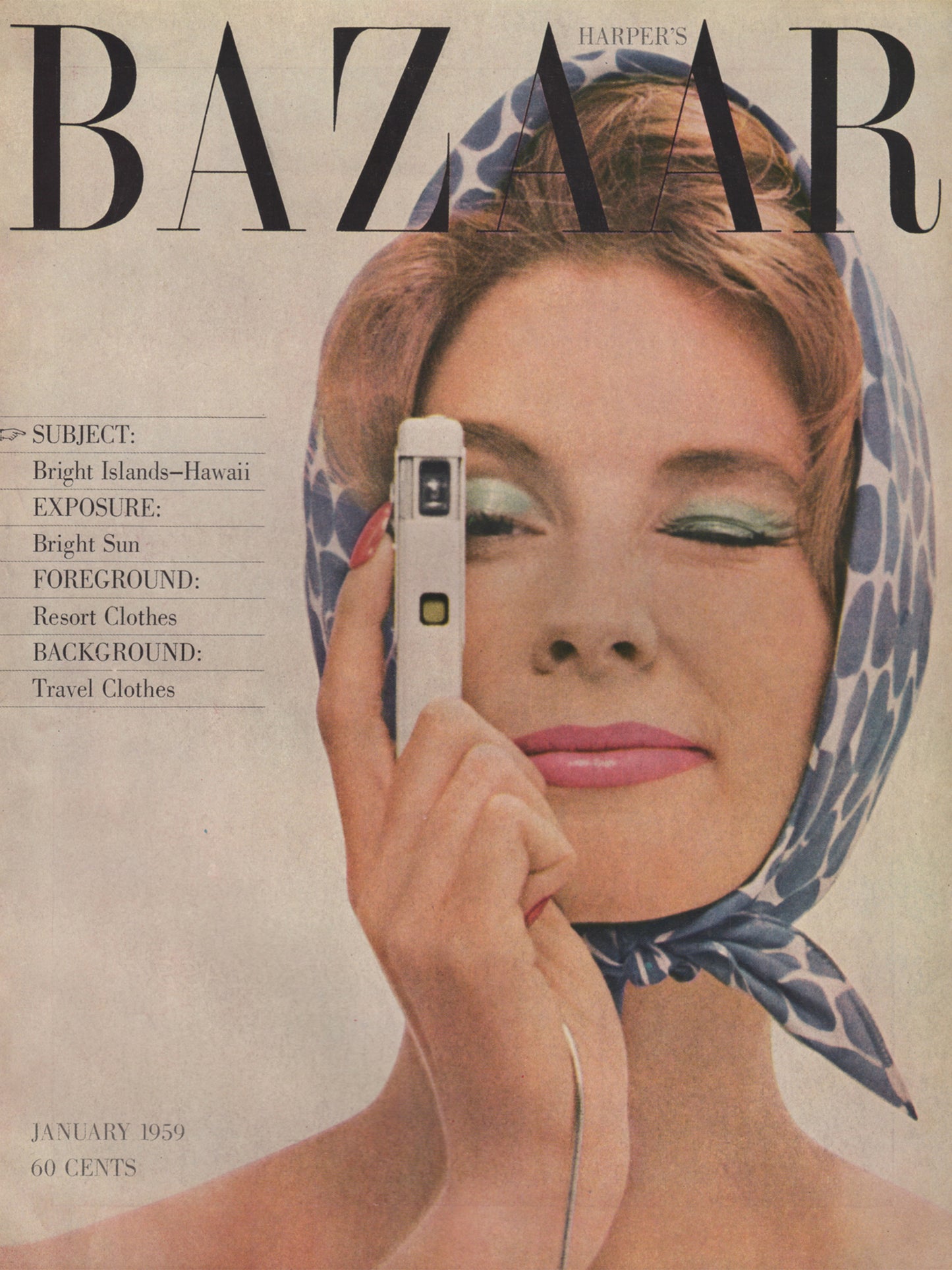 HARPER'S BAZAAR US January 1959