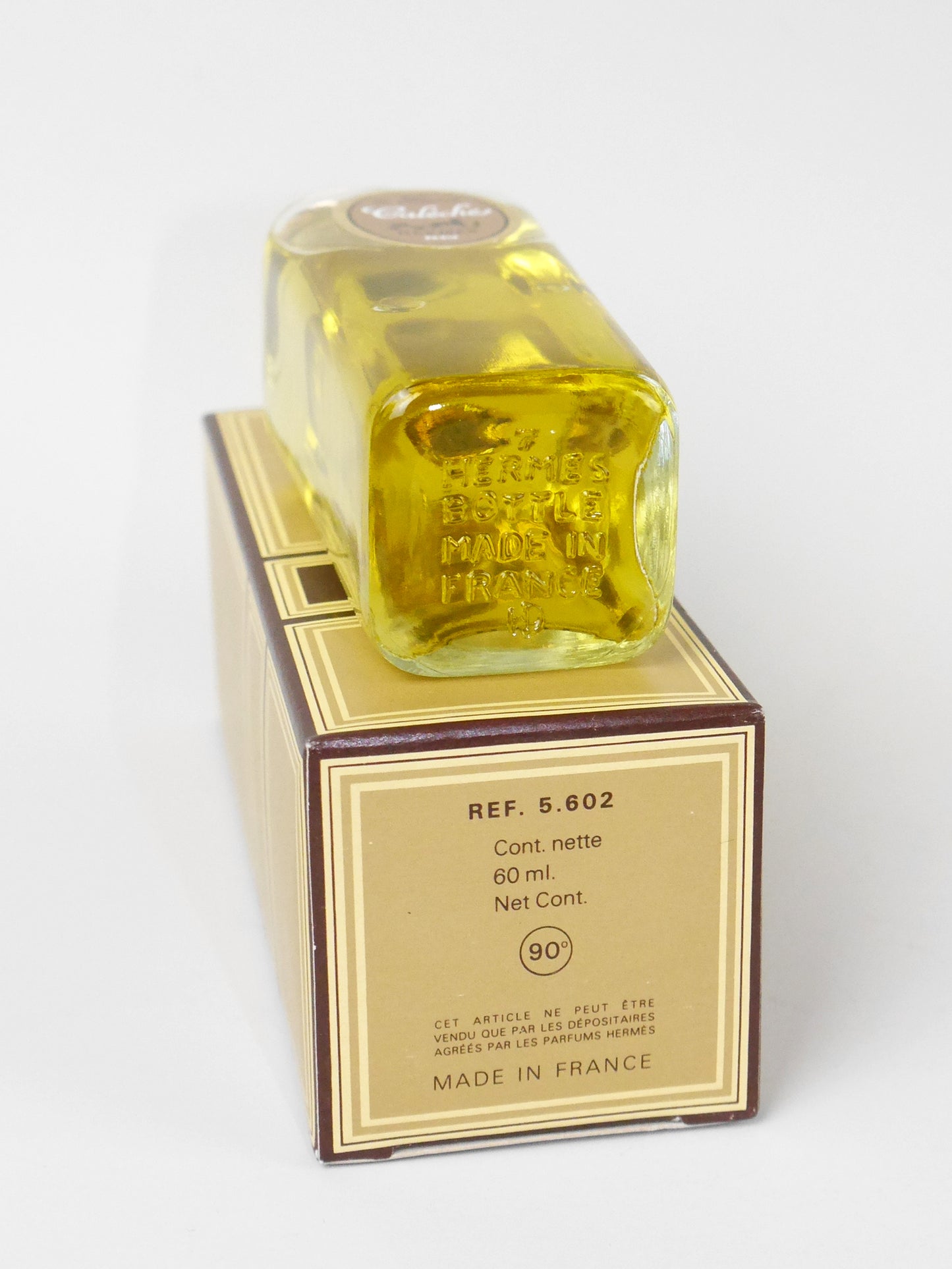 HERMÈS Calèche (1961) 60 ml Eau de Toilette EdT Splash Vintage Perfume 1970s Version