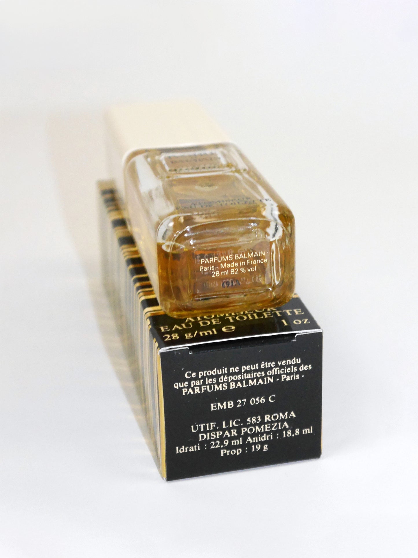 PIERRE BALMAIN Ivoire de Balmain (1980) 28 ml Eau de Toilette EdT Atomiseur 1980s Vintage Perfume Parfum
