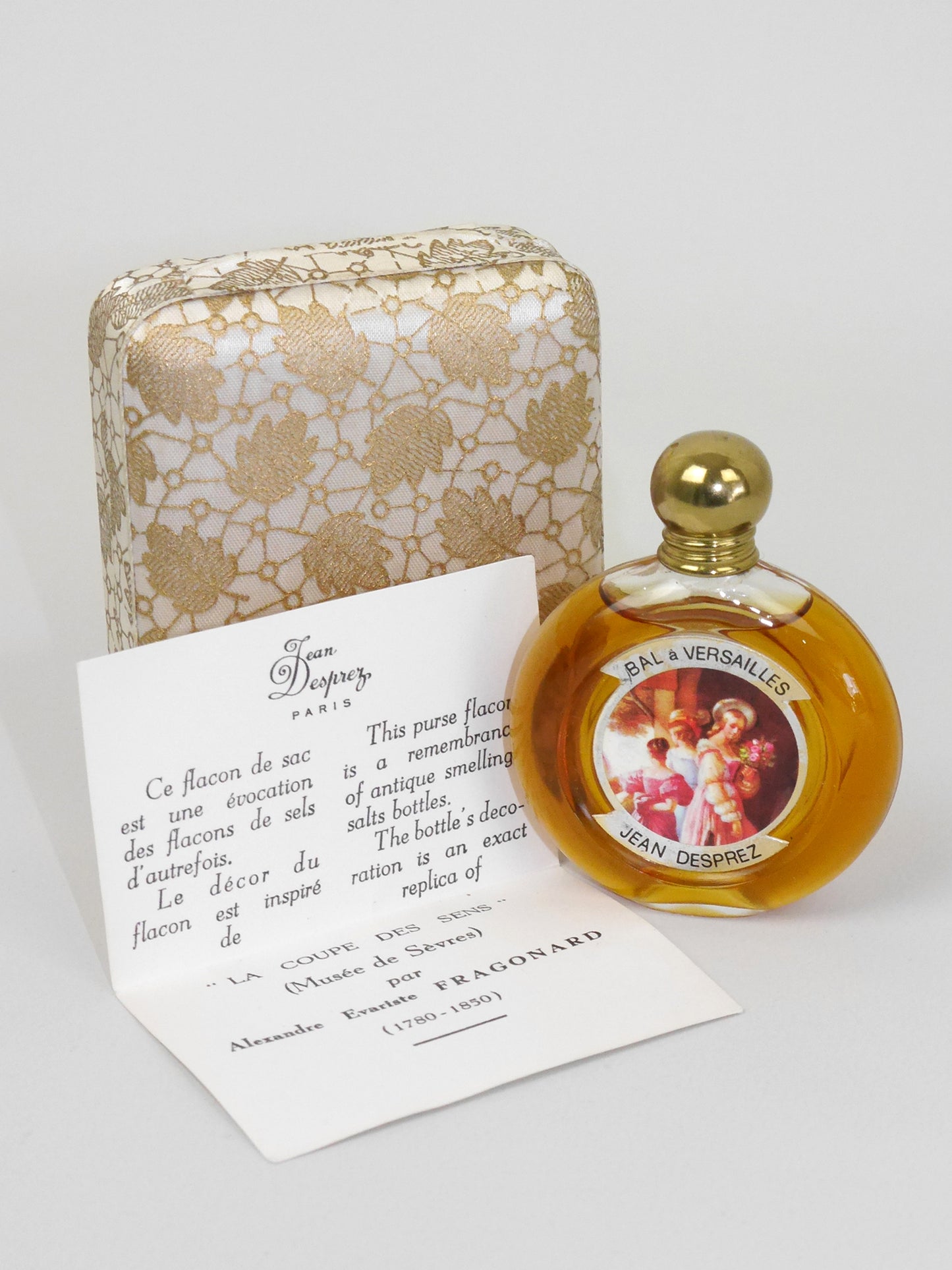 JEAN DESPREZ Bal à Versailles (1962) 15 ml Pure Perfume Extrait Vintage Parfum