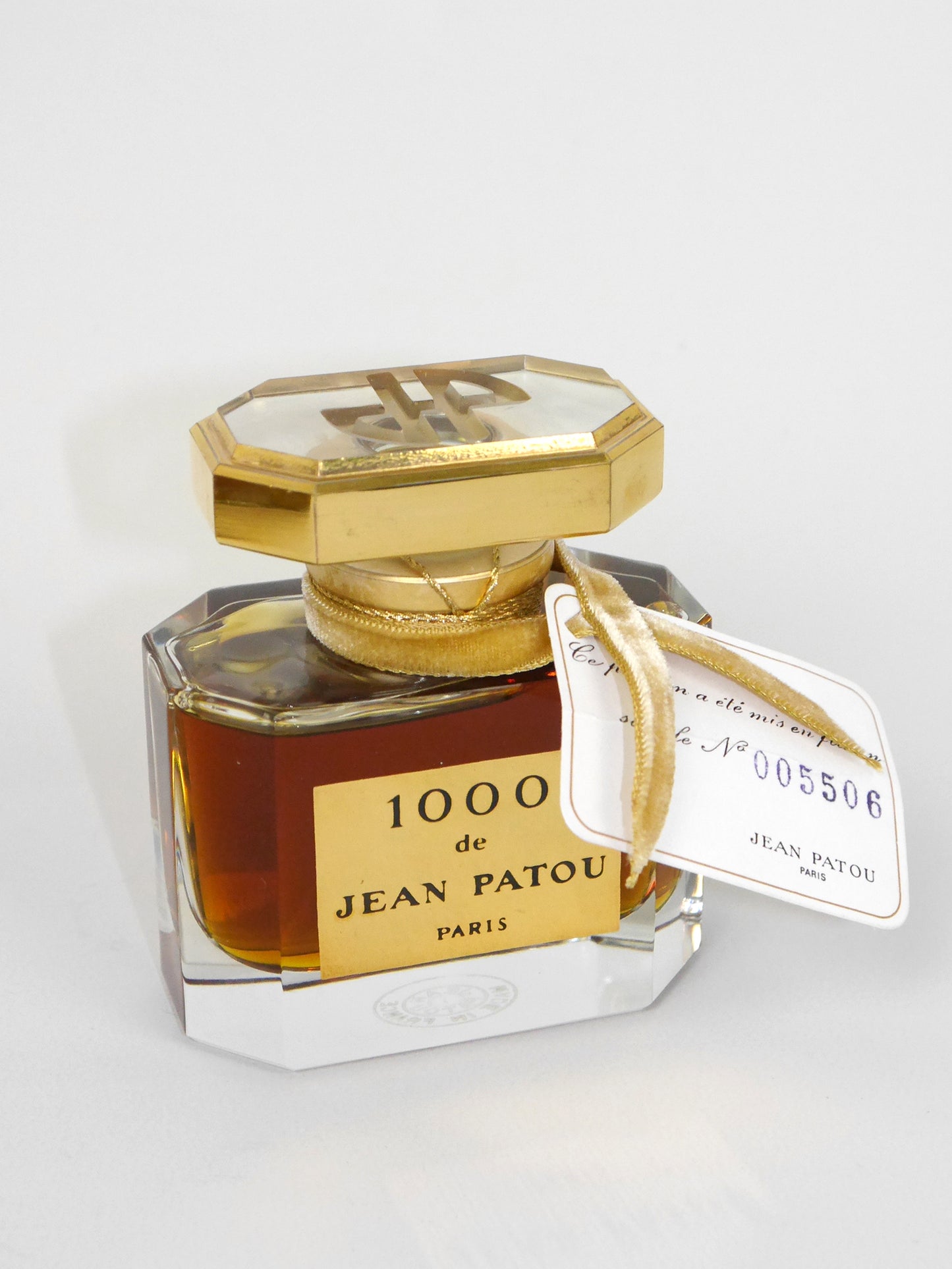 JEAN PATOU 1000 (1972) 60 ml Extrait de Parfum 1970s Vintage Perfume Sealed w/ Box