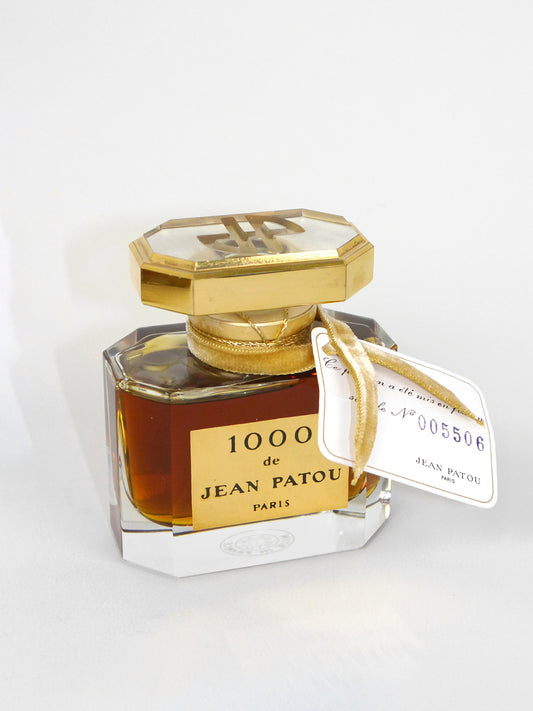 JEAN PATOU 1000 (1972) 60 ml Extrait de Parfum 1970s Vintage Perfume Sealed w/ Box