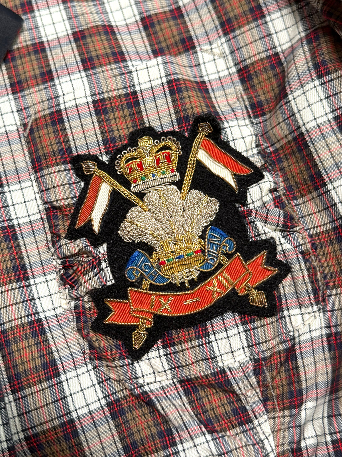 JEAN PAUL GAULTIER 2000s Vintage Tartan Pajama-Style Suit with Shirred Jacket Size S