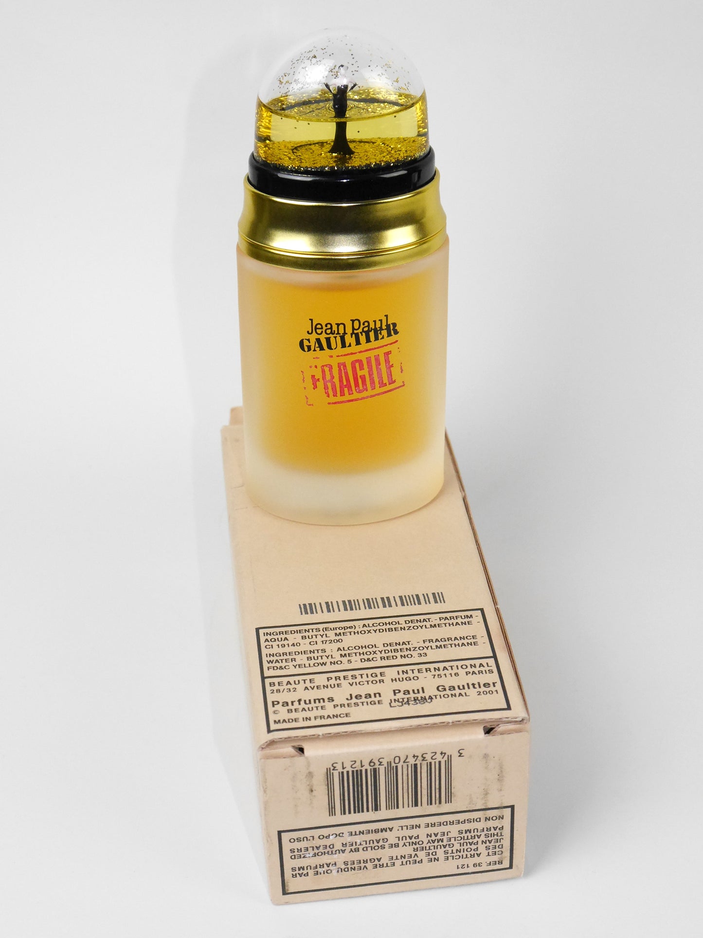 JEAN PAUL GAULTIER Fragile (2001) 50 ml Eau de Toilette EdT Natural Spray 2000s Vintage Perfume