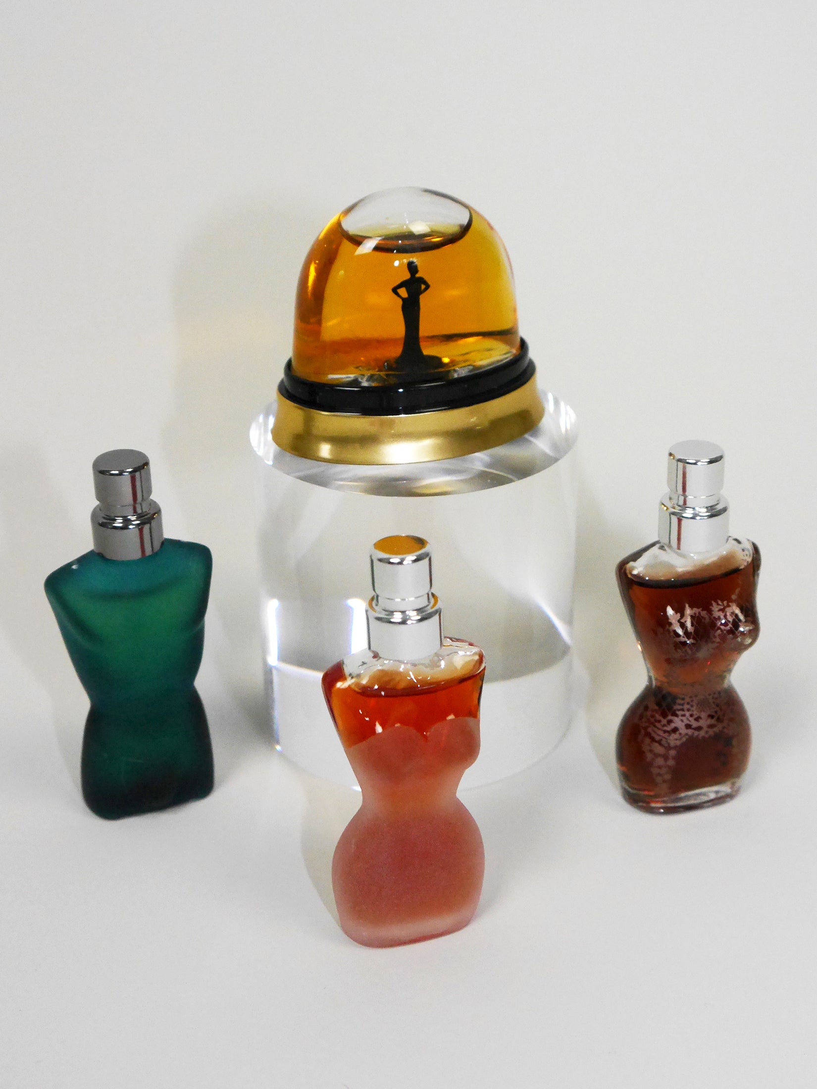 JEAN PAUL GAULTIER Perfume Miniature Set Gift Box Vintage Classique Le Male Fragile Old Formula