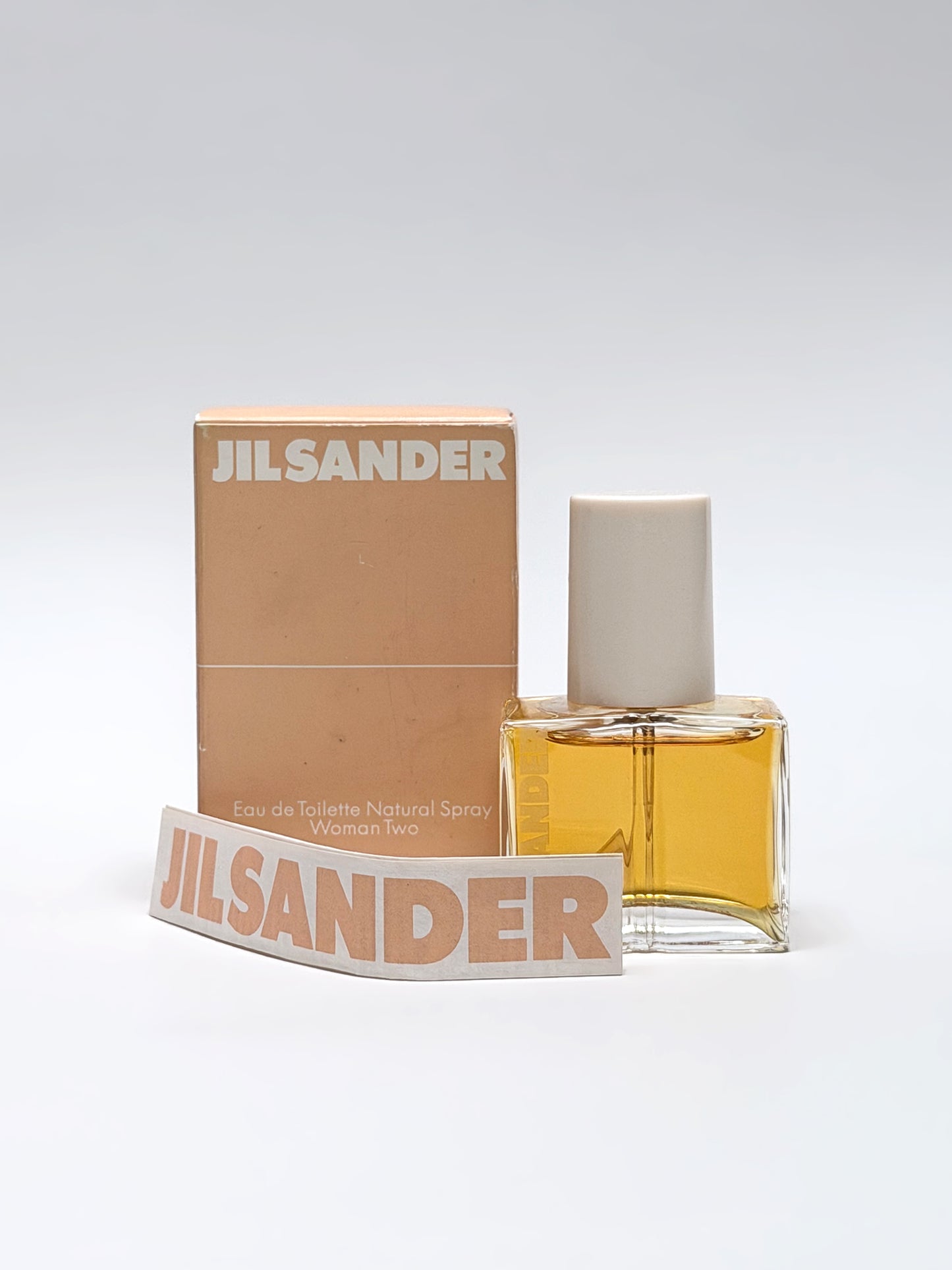 JIL SANDER Woman Two (1983) 25 ml Eau de Toilette Spray w/ Box 1980s Vintage Perfume Discontinued