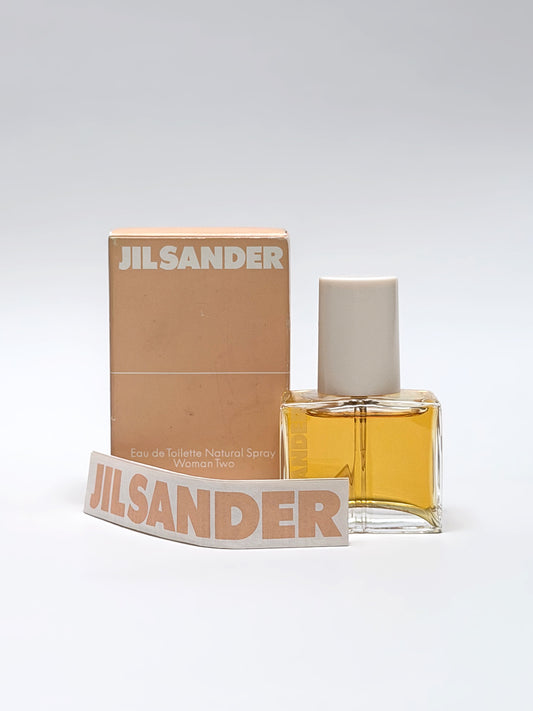 JIL SANDER Woman Two (1983) 25 ml Eau de Toilette Spray w/ Box 1980s Vintage Perfume Discontinued