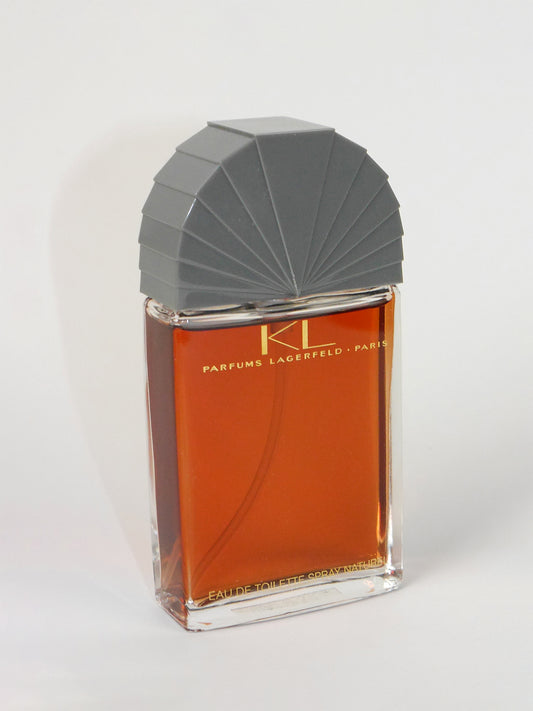 KARL LAGERFELD KL (1982) 50 ml Eau de Toilette EdT Natural Spray Vaporisateur 1980s Vintage Perfume Parfum