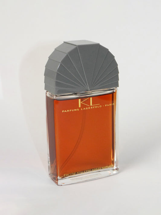 KARL LAGERFELD KL (1982) 50 ml Eau de Toilette EdT Natural Spray Vaporisateur 1980s Vintage Perfume Parfum