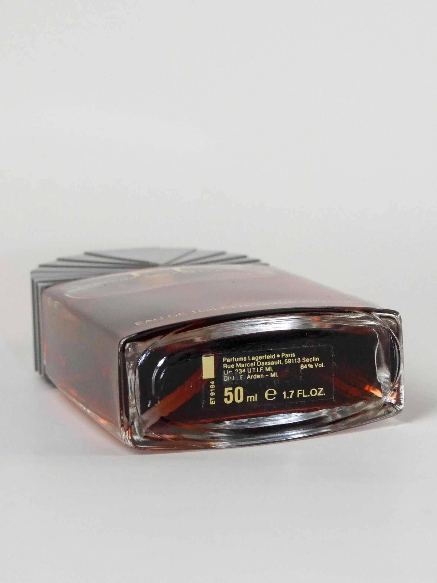 KARL LAGERFELD KL (1982) 50 ml Eau de Toilette EdT Natural Spray Vaporisateur 1980s Vintage Perfume Parfum