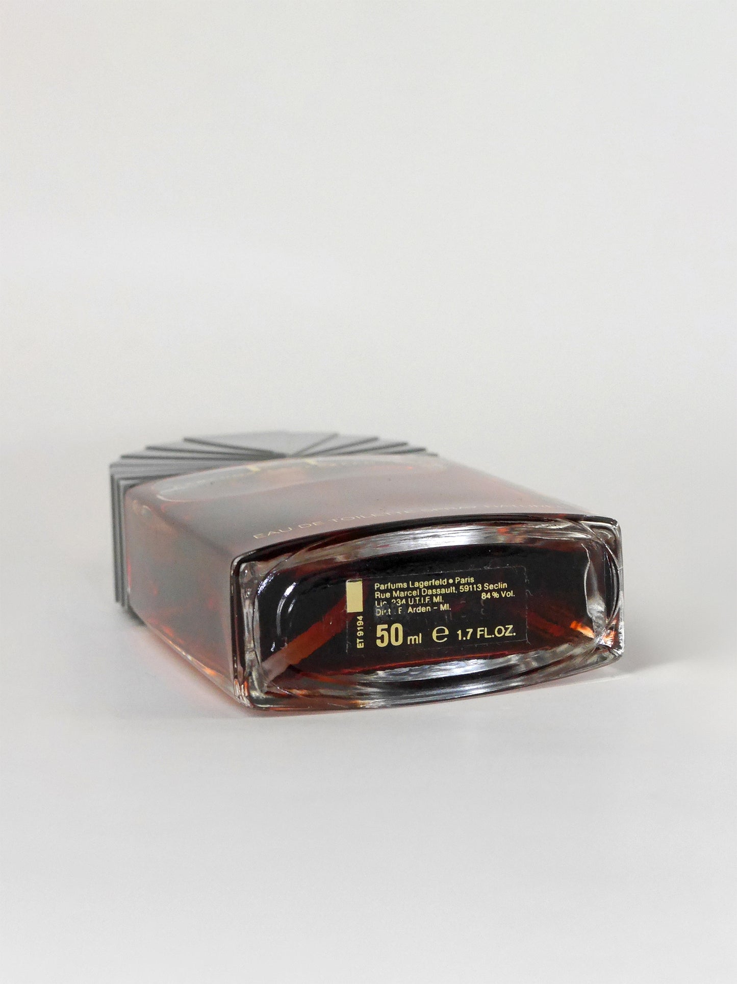 KARL LAGERFELD KL (1982) 50 ml Eau de Toilette EdT Natural Spray Vaporisateur 1980s Vintage Perfume Parfum