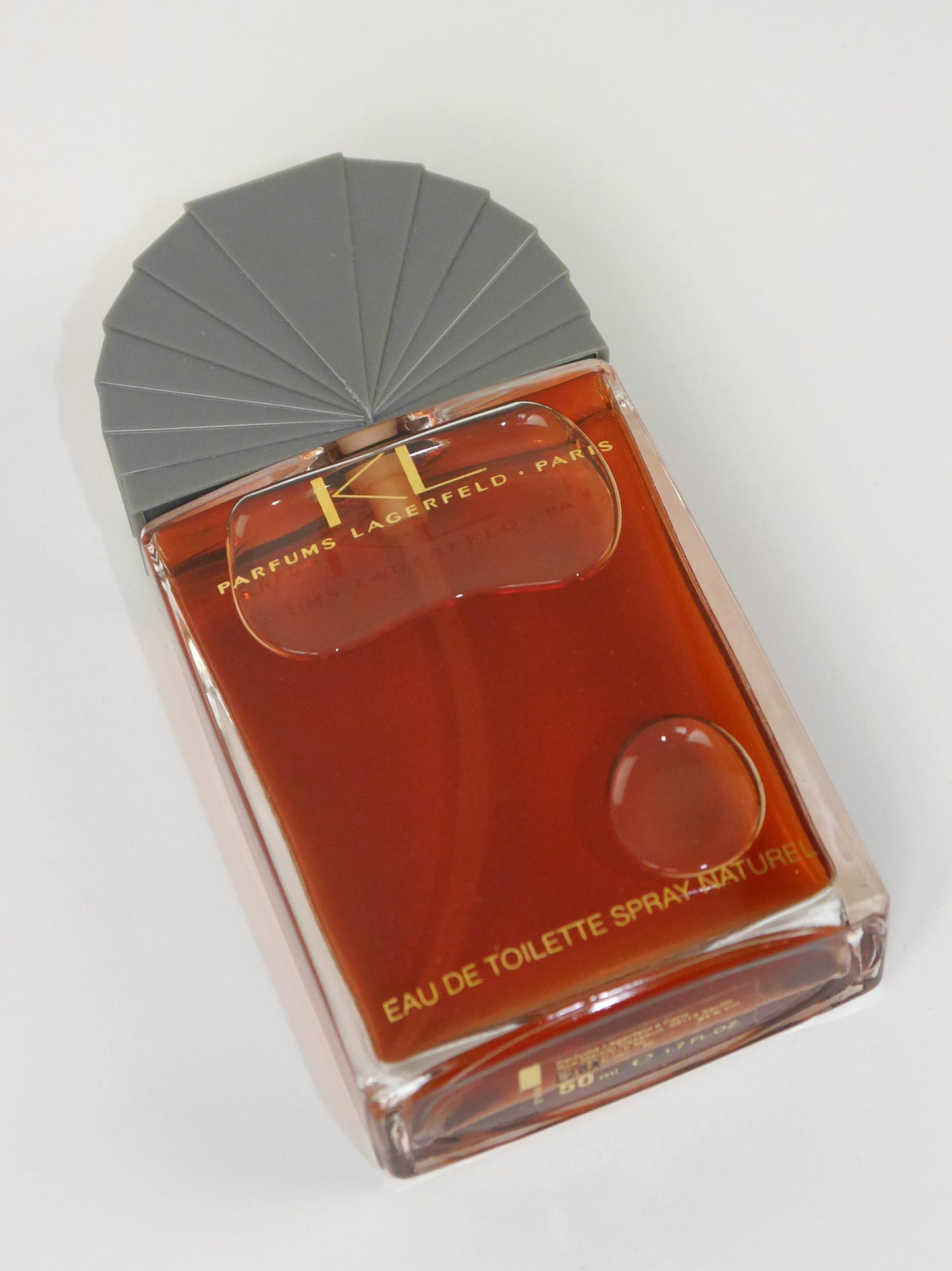 KARL LAGERFELD KL (1982) 50 ml Eau de Toilette EdT Natural Spray Vaporisateur 1980s Vintage Perfume Parfum