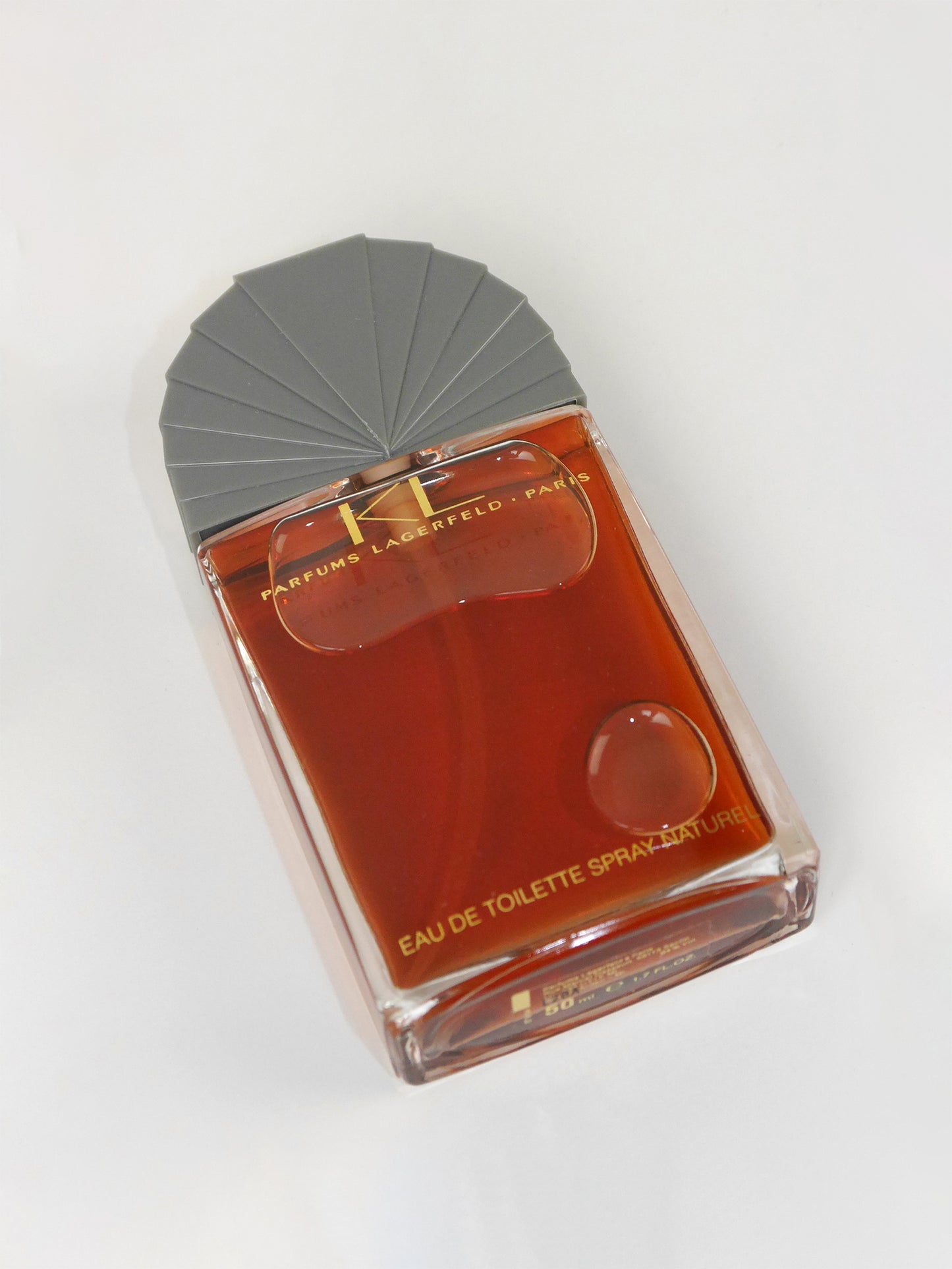 KARL LAGERFELD KL (1982) 50 ml Eau de Toilette EdT Natural Spray Vaporisateur 1980s Vintage Perfume Parfum