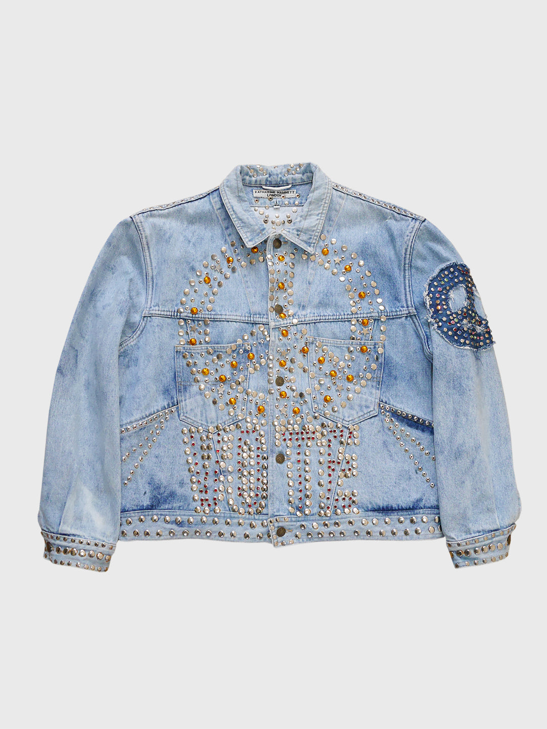 KATHARINE HAMNETT 1986 BLITZ Designer Denim Jacket Project 