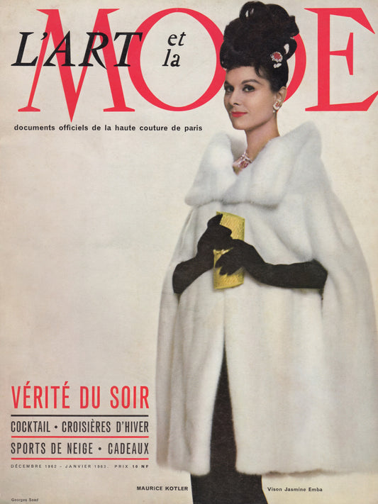 L'ART ET LA MODE December 1962/January 1963