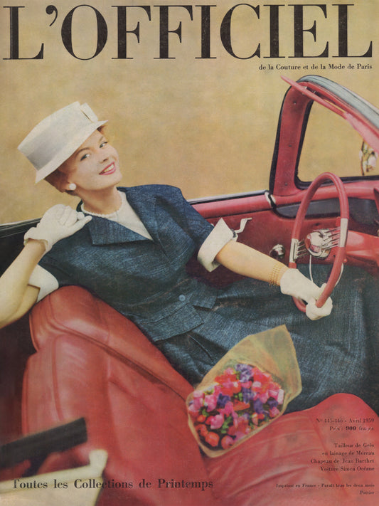 L'OFFICIEL PARIS April 1959