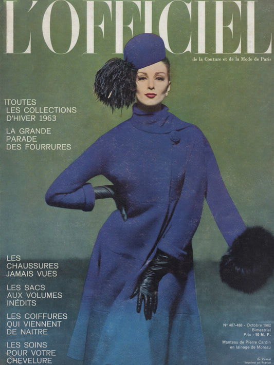 L'OFFICIEL PARIS October 1962