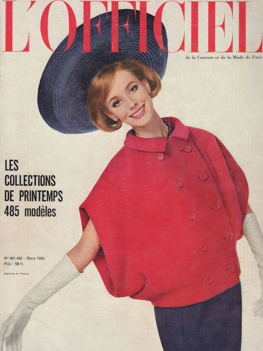L'OFFICIEL PARIS March 1963