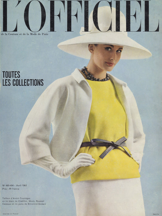 L'OFFICIEL PARIS April 1963