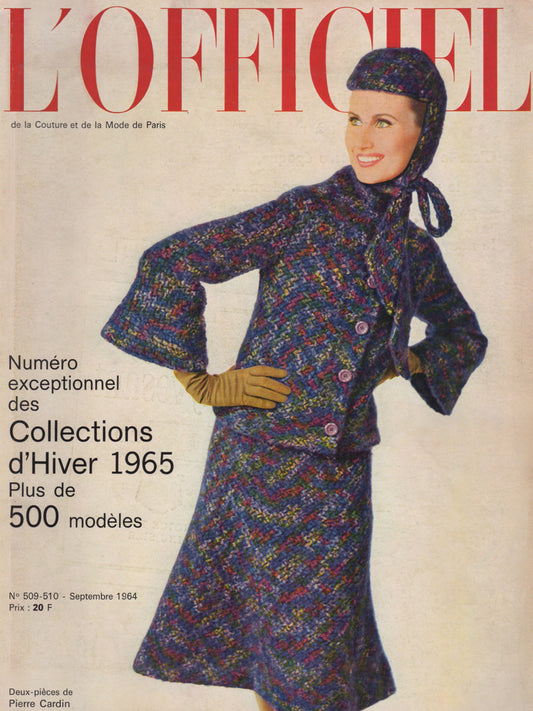 L'OFFICIEL PARIS September 1964