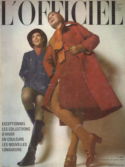 L'OFFICIEL PARIS September 1969