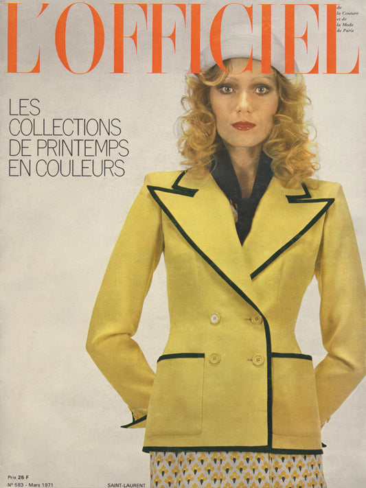 L'OFFICIEL PARIS March 1971