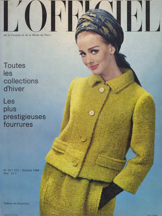 L'OFFICIEL PARIS October 1964