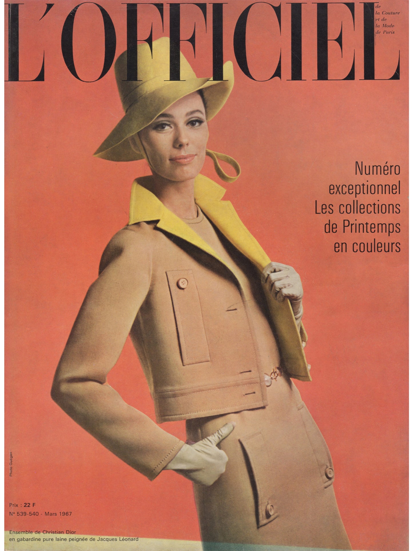 L'OFFICIEL PARIS March 1967